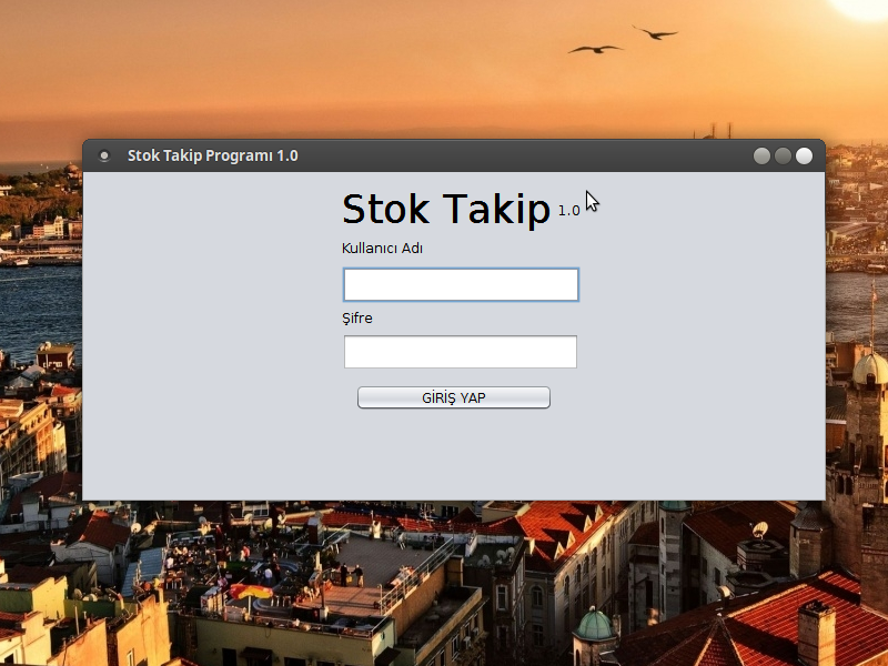 Stok Takip Yazılımı 1.0 - Java Swing